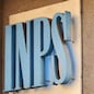 SEDE DELL' INPS, TARGA   INPS  LOGO