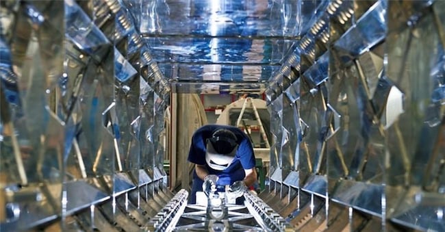 Lavorazioni presso l’azienda pavese Fedegari
