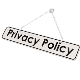 Privacy policy banner