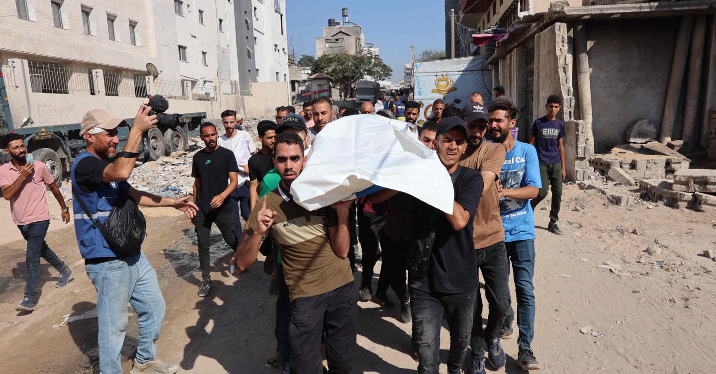 Sale a 39 morti il bilancio del raid sull’internet cafè di Gaza