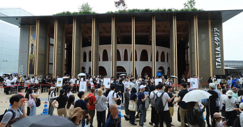 All’Expo di Osaka il Padiglione Italia resta ancora al top per visitatori