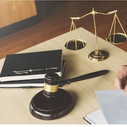 justice lawyer working on courtroom