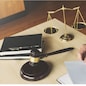justice lawyer working on courtroom