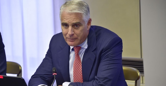 ANDREA ORCEL AD UNICREDIT ANDREA ORCEL SENTITO DALLA PROCURA DI MILANO CON STEFANO VINCENZI - FOTO ARCHIVIO