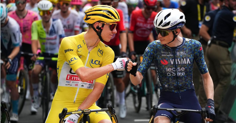 Al via il Tour de France: un lungo romanzo diventato un derby tra Pogacar e Vingegaard