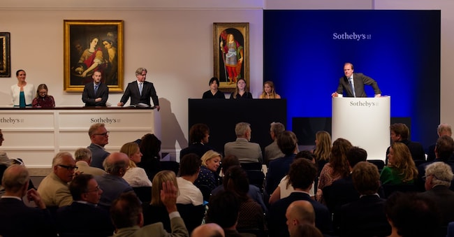 Asta serale a Londra