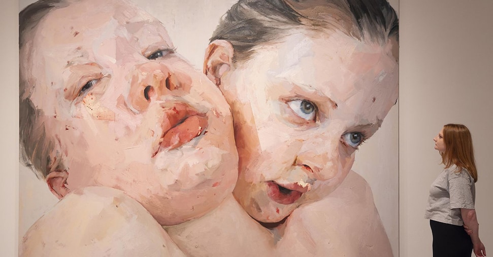 I nudi martoriati di Jenny Saville in mostra alla National Portrait Gallery