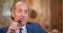 The President of Veneto Luca Zaia answering the citizens' questions, during the event "Panorama d'Italia". Giorgio MulŠ, director of Panorama, acting as a moderator. Padua, Italy. 10th June 2016 (Photo by Mondadori Portfolio\Mondadori Portfolio via Getty Images)