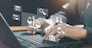 Legal advice online, labor law concept, layer or notary working for business company.
