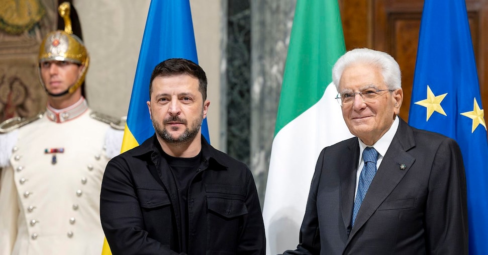 Ucraina, al via la Conferenza sulla ricostruzione a Roma. Presenti 50 tra ministri e capi di Stato e di governo Ucraina, al via la Conferenza sulla ricostruzione a Roma. Presenti 50 tra ministri e capi di Stato e di governo