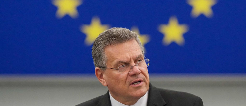 Il commissario Ue al Commercio Maros Sefcovic