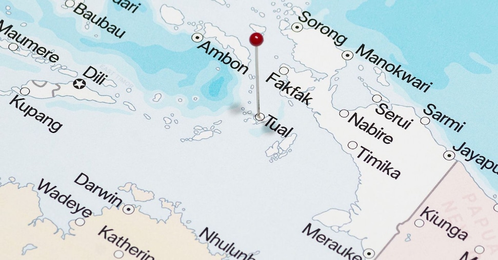 Terremoto di magnitudo 6.7 al largo Indonesia orientale