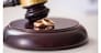 Judge gavel deciding on marriage divorce