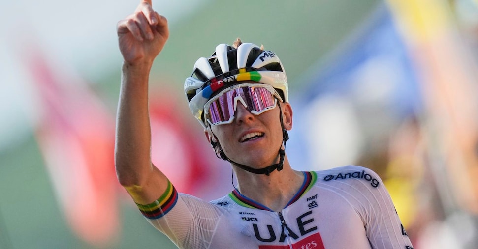 Tour de France, Sui Pirenei nuova stoccata di Pogacar. «Ho pensato a Samuele Previtera negli ultimi chilometri»