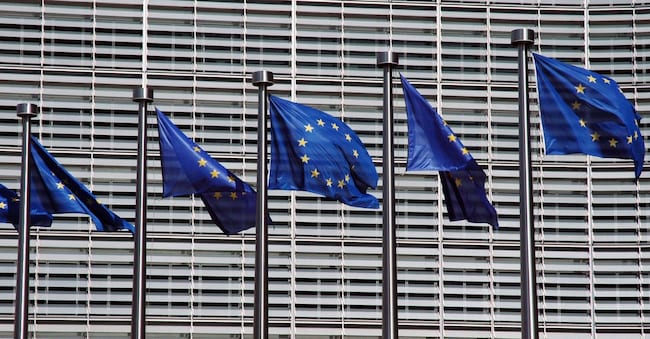 Bandiera sede commissione ue bandiera bandiere