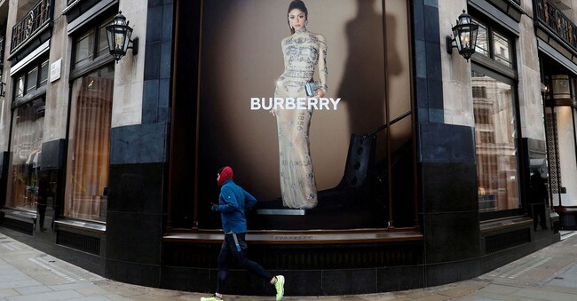 FILE PHOTO: A Burberry store is seen in London, Britain, January 16, 2023.  REUTERS/Peter Nicholls/File Photo