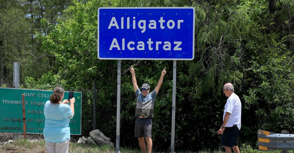 Usa, due italiani detenuti nell’Alligator Alcatraz in Florida