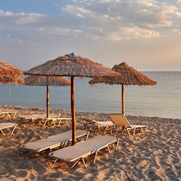 Beautiful beach in Toroni, Sithonia, Greece