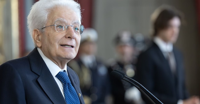 IL PRESIDENTE DELLA REPUBBLICA SERGIO MATTARELLA