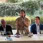 Da sinistra: Francesco Rutelli, Federica Brancaccio e il direttore generale dell’Ance Romain Bocognani
