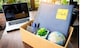 office cardboard box .employee dismissed from office, resignation concept.
