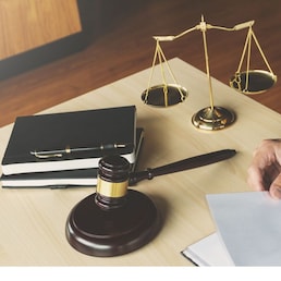 justice lawyer working on courtroom