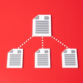 Splitting a document into three smaller ones. Division of shares. Laws and sub-acts. Share redistribution, corporate restructuring. Creation of sub-legislation, legal fragmentation