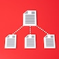 Splitting a document into three smaller ones. Division of shares. Laws and sub-acts. Share redistribution, corporate restructuring. Creation of sub-legislation, legal fragmentation