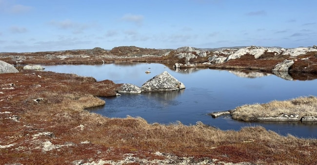Tilting a Fogo island