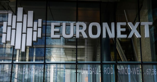 Il quartier generale di Euronext a Parigi 