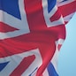 Abstract United Kingdom Flag 3D Render (3D Artwork)