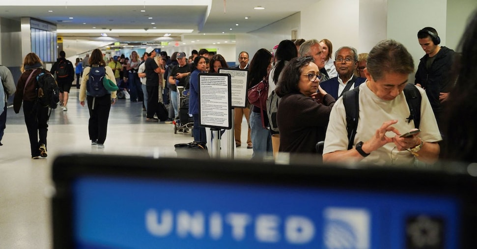 Usa, oltre mille voli della United Airlines in ritardo per problema tecnico