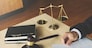 justice lawyer working on courtroom