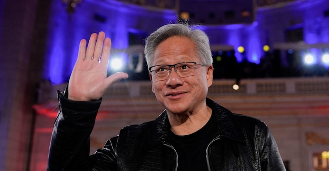  L'amministratore delegato di Nvidia Jensen Huang