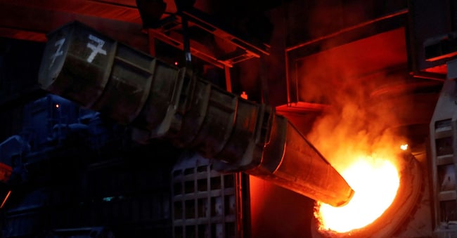 Una acciaieria tedesca del conglomerato industriale ThyssenKrupp (REUTERS)