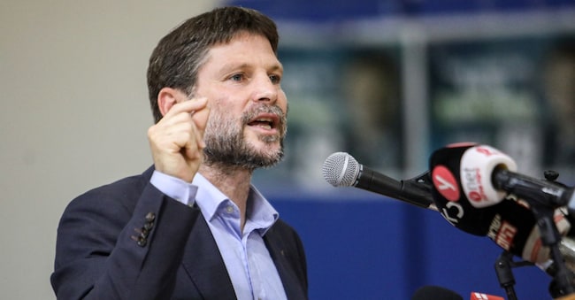Bezalel Smotrich (Photo by GIL COHEN-MAGEN / AFP)