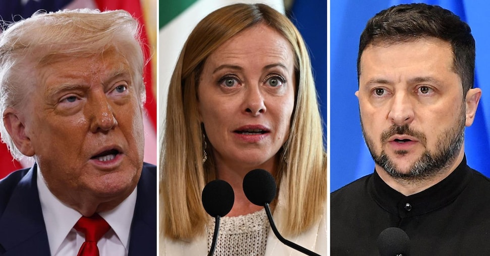 Ucraina, anche Meloni da Trump. Il governo fa scudo con i paesi europei su Zelensky