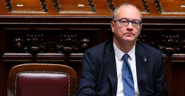 Il ministro dell'Istruzione Giuseppe Valditara. (Ansa)