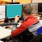 Operator works in a control room