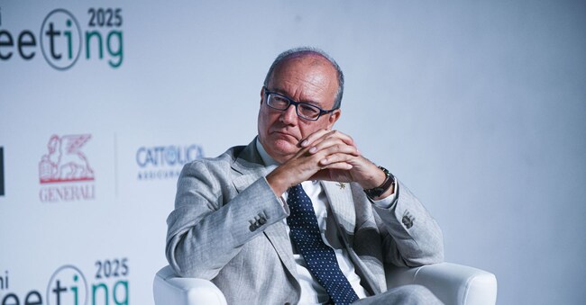 GIUSEPPE VALDITARA MINISTRO ISTRUZIONE MEETING RIMINI 2025