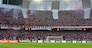 I tifosi del SSC Bari durante la partita di calcio finale playoff di Serie B italiana SSC Bari vs Cagliari Calcio allo Stadio San Nicola a Bari, Italia, 11 giugno 2023. ANSA/Emmanuele Mastrodonato