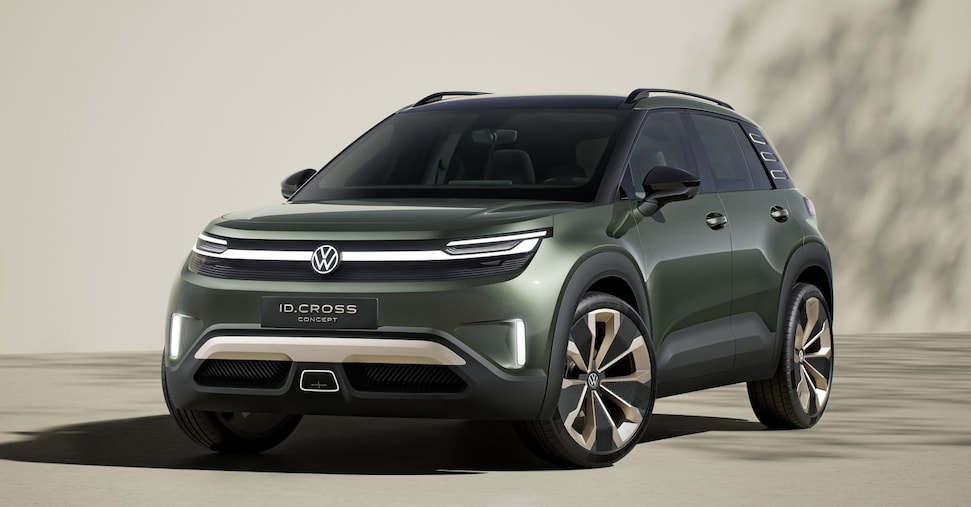 Volkswagen ID.Cross concept, la T-Cross elettrica debutta al Salone di Monaco Volkswagen ID.Cross concept, la T-Cross elettrica debutta al Salone di Monaco
