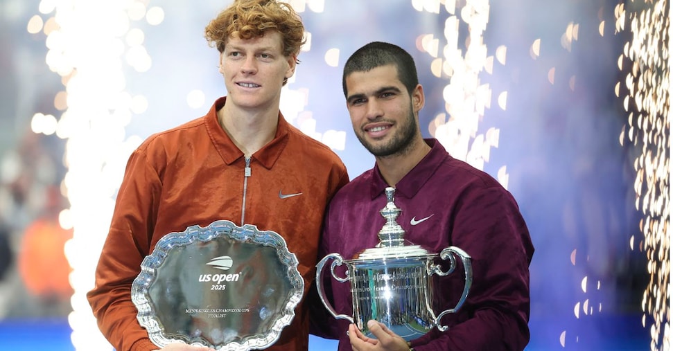 Sinner abdica, Alcaraz conquista l’Us Open e la vetta del rangking Atp
