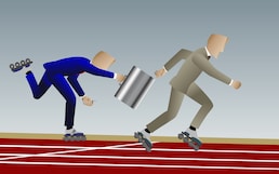 Business Startup Ready to Race Against the Competition