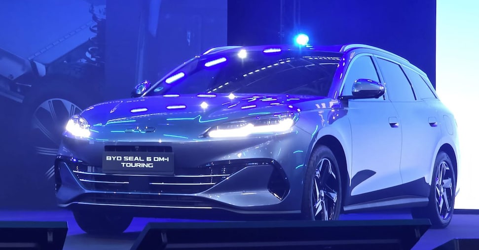 Byd, al salone di Monaco debutto della prima wagon super ibrida: Seal 6 Dm-i touring
