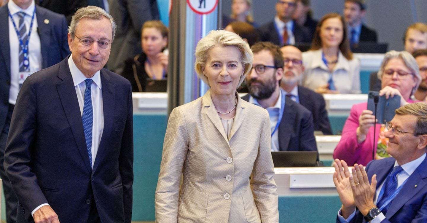 Unione europea, von der Leyen: «Competitività missione incompiuta». Draghi: «Inazione minaccia la nostra sovranità»