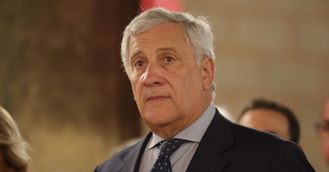 Il ministro degli Esteri Antonio Tajani. ANSA / ANTONIO NARDELLI