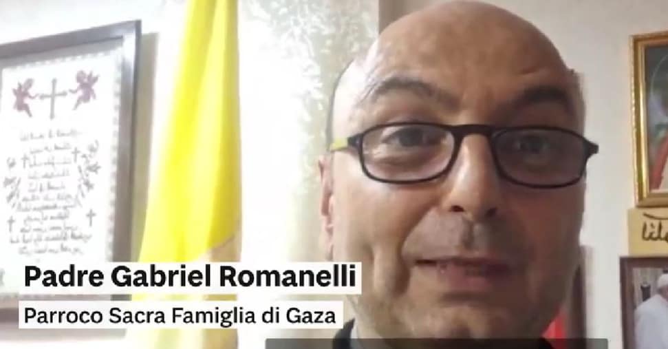 Gaza, parla padre Gabriel Romanelli: «Stiamo bene e restiamo»