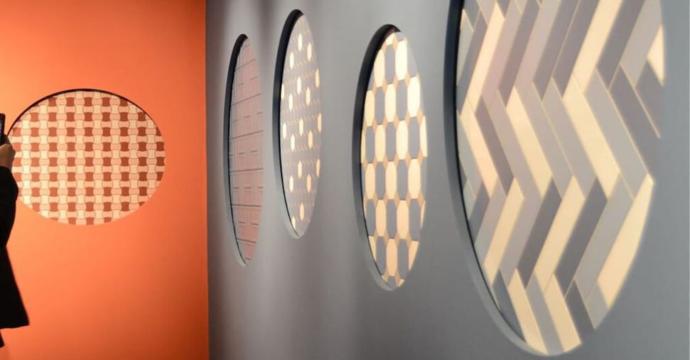 Lo spazio architettonico rende i materiali protagonisti dell’abitare