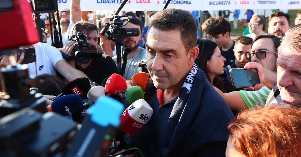 Pontida, Centinaio: Vannacci? Il solo leader è Salvini